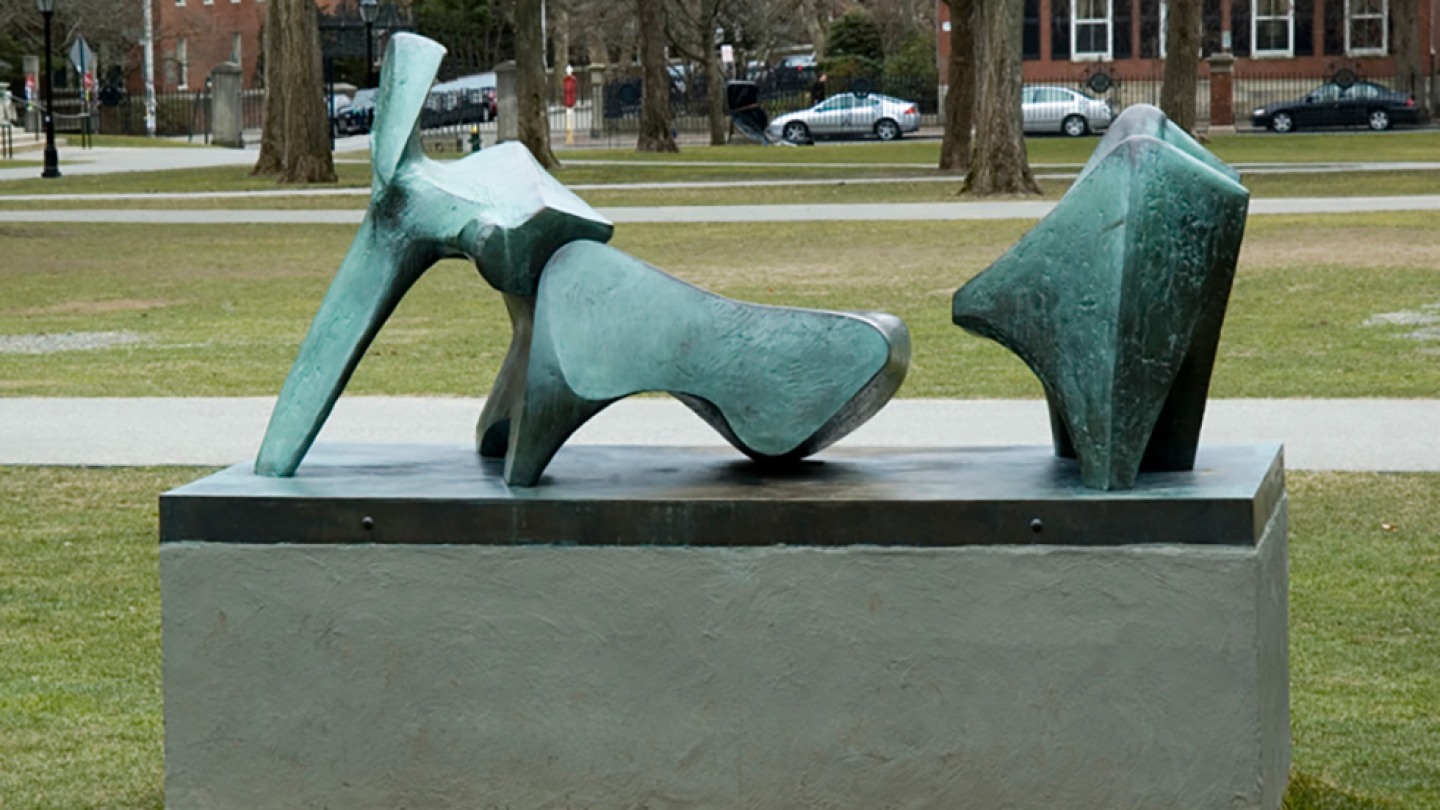 Henry Moore | Reclining Figure No. 2 — Bridge Prop (1963) | Brown